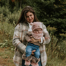 Coffret cadeau Coulou minky 4 accessoires 0-6 mois- Ourson rose