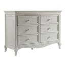 Ensemble bassinette et bureau double Diamante - Vintage White