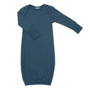 Chemise de nuit bébé en bambou – Denim – Vue du produit