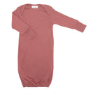 Chemise de nuit bébé en bambou – Framboise – Vue du produit