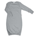 Chemise de nuit bébé en bambou – Gris galet – Vue du produit