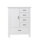 Door Chest Como Vintage White