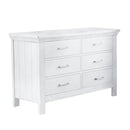 Como forever crib and double dresser Vintage White