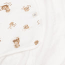 Quilted Bamboo Blanket – Otters – Detail 4