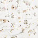 Quilted Bamboo Blanket – Bears – Detail 2