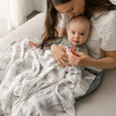 Cotton muslin blanket – Ferns, additional view