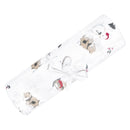 Cotton muslin blanket – Snow and Christmas