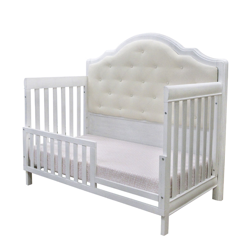 Cristallo Vintage White Gray Vinyl Bassinet