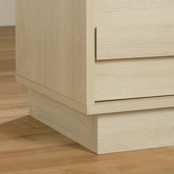 Commode 4 tiroirs August - Chêne blanchi