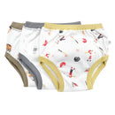 Reusable Training Pants, 3-Pack – Trucks, Cosmos and Baseball – Product view