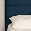 Lit complet rembourré queen 60" Hype - Bleu