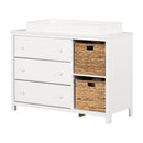 Table à langer avec pourtour Cotton candy -Blanc