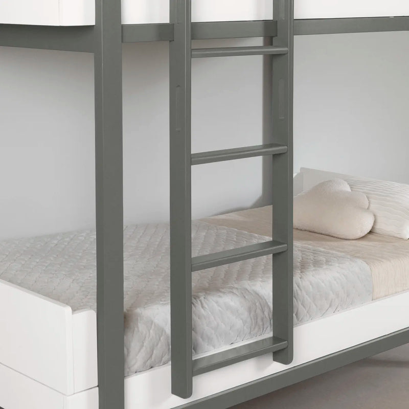 Bebble - Modern Bunk Beds -- White and Natural