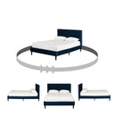 Lit complet rembourré queen 60" Hype - Bleu