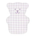 Petit ourson thérapeutique Veille sur toi - Lilas — Béké Bobo