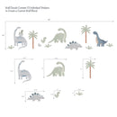 Autocollants muraux - Dino-might