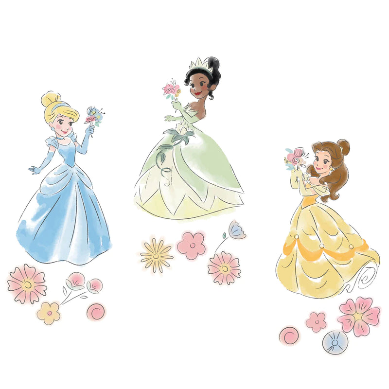Autocollants muraux - Princesses Disney