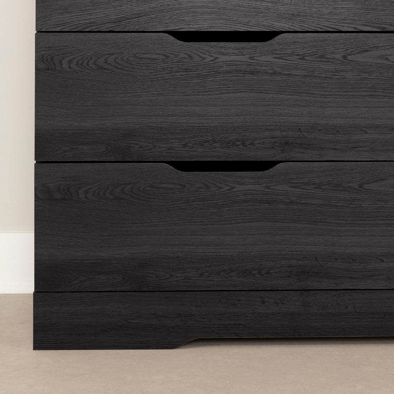 6-Drawer Double Dresser  Holland Gray Oak 10395