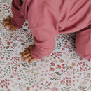 Bamboo Crib Fitted Sheet – Garden – Detail 3