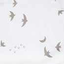 Drap contour de parc en flanelle – Oiseaux – Détail 3