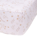 Printed Cotton Crib Fitted Sheet – Spring (floral)
