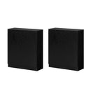 Ensemble de 2 buffets avec 2 portes Arum - Chêne noir