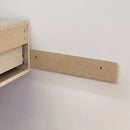 Table de chevet flottante 1 tiroir Primo - Chêne noir