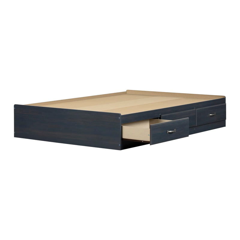 Lit matelot 3 tiroirs double 54" Ulysses - Myrtille
