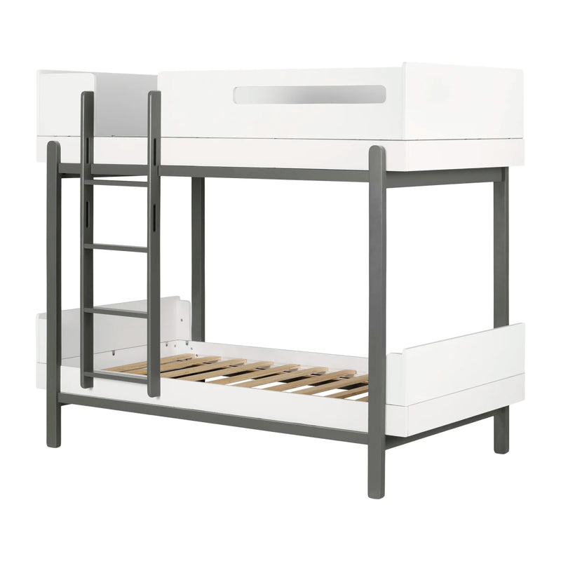 Bebble - Modern Bunk Beds -- White and Natural