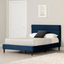 Lit complet rembourré queen 60" Hype - Bleu