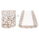 Changing Pad Cover and Crib Sheet Set – Bees – Solange Pilote