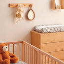 Changing Pad Cover and Crib Sheet Set – Bees – Solange Pilote, additional view