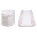 Changing Pad Cover and Crib Sheet Set – Flowers