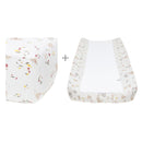 Changing Pad Cover and Crib Sheet Set – Bears, additional view