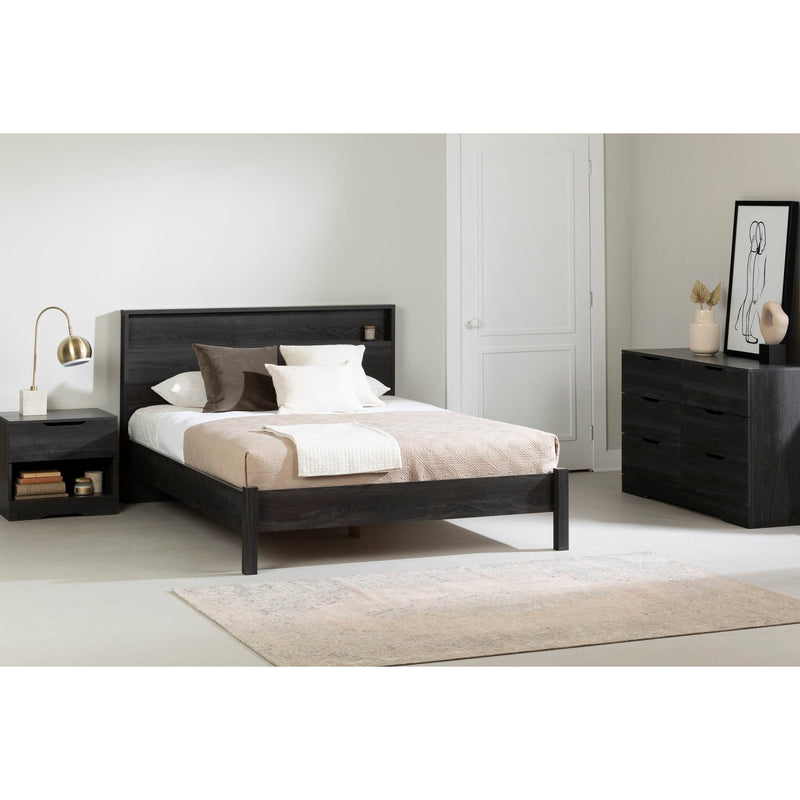 6-Drawer Double Dresser  Holland Gray Oak 10395