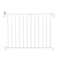 White Safety 1st expanding metal gate