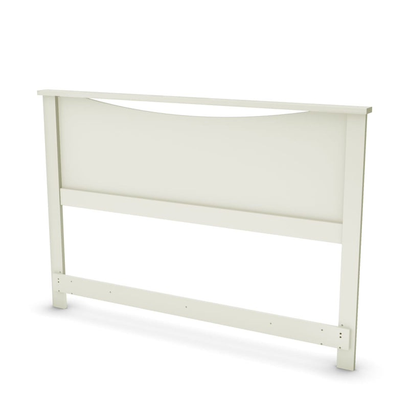 Tête de lit double/queen 54"-60" Step One - Blanc solide