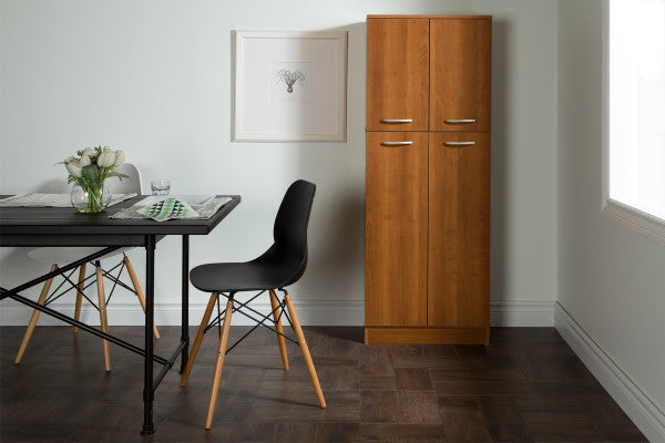 Garde-manger 4 portes Axess - Cerisier morgan