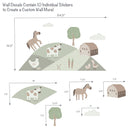 Autocollants muraux - Farmyard Friends