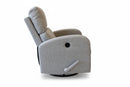 Manual Chair with USB port - Light grey