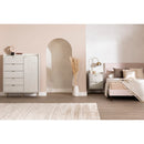 Lit complet rembourré double 54" Hype - Rose