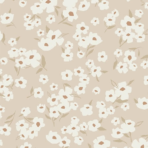 Coussin d'allaitement régulier - Fleurs de coton