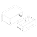 Table de chevet flottante 1 tiroir Primo - Chêne rustique