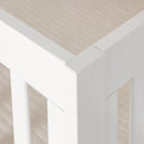 Bassinette avec tiroir et barrière de transition N600 Blanc