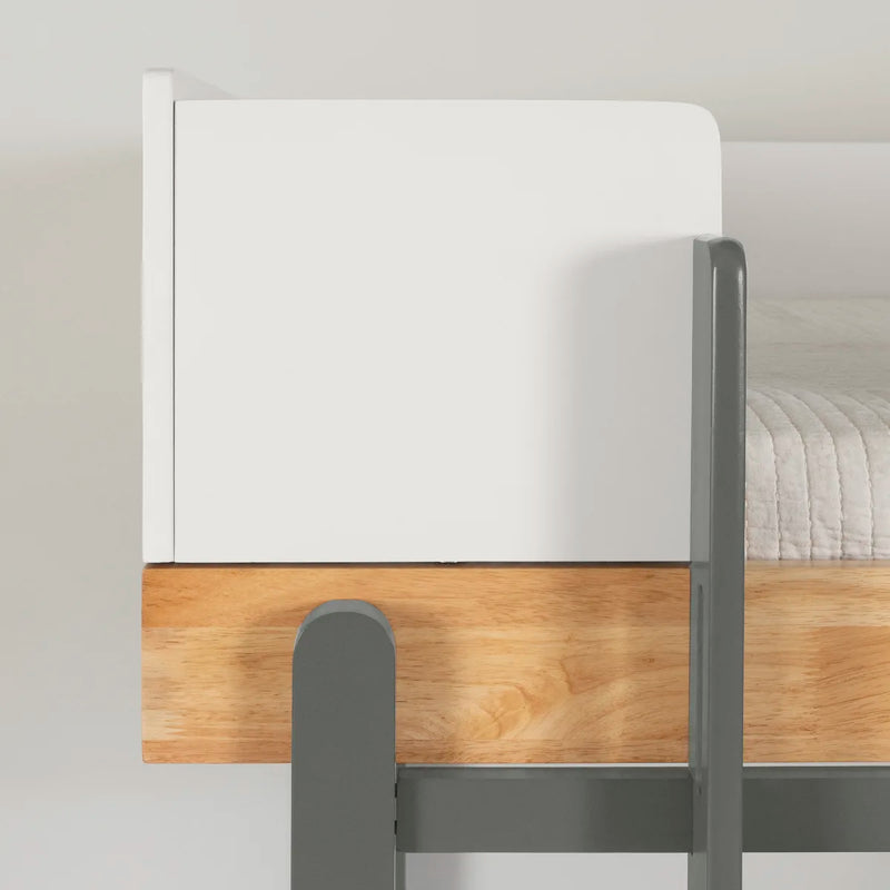 Bebble - Modern Bunk Beds -- White and Natural
