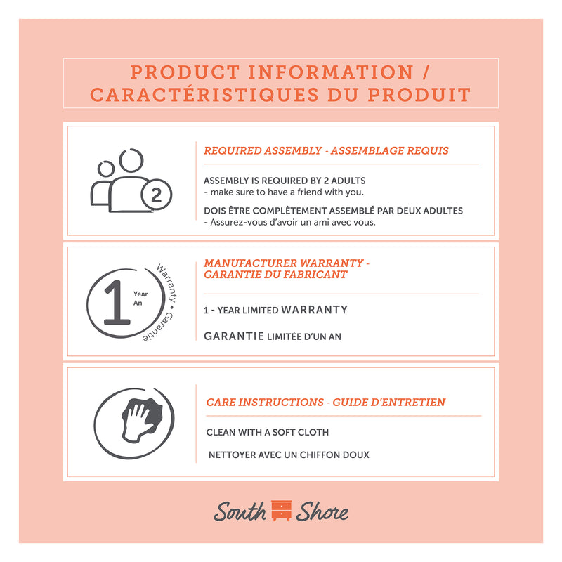 Garde-robe avec étagères de rangement Sweedi-Naturel