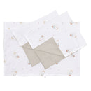 Reversible Double Duvet Cover Set with 2 Pillowcases – Owls