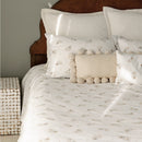 Reversible Double Duvet Cover Set with 2 Pillowcases – Owls in use