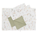 Reversible Double Duvet Cover Set with 2 Pillowcases – Bears