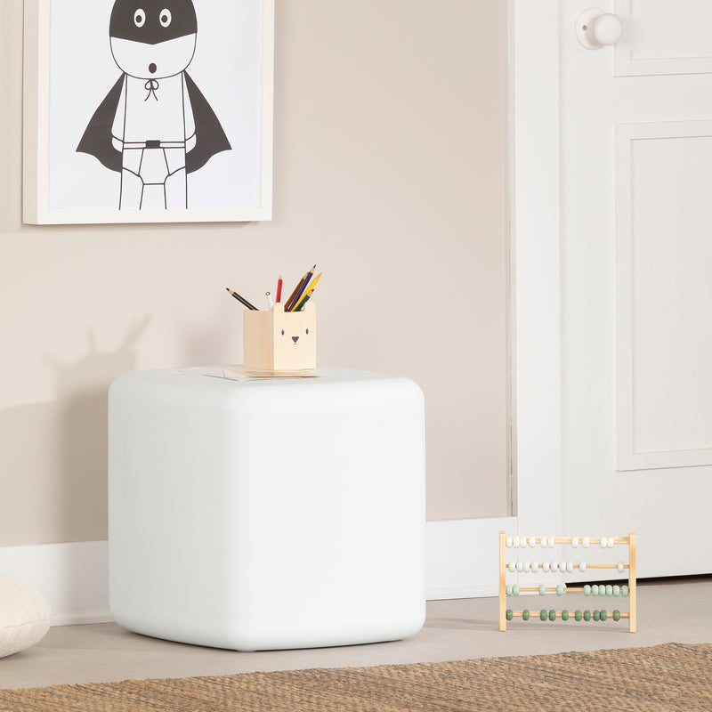 Sweedi-Tabouret pour enfants-Blanc